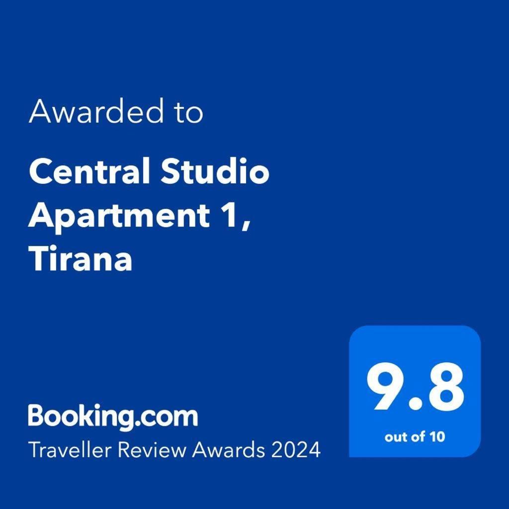 Central Studio Apartment 1, 地拉那 外观 照片