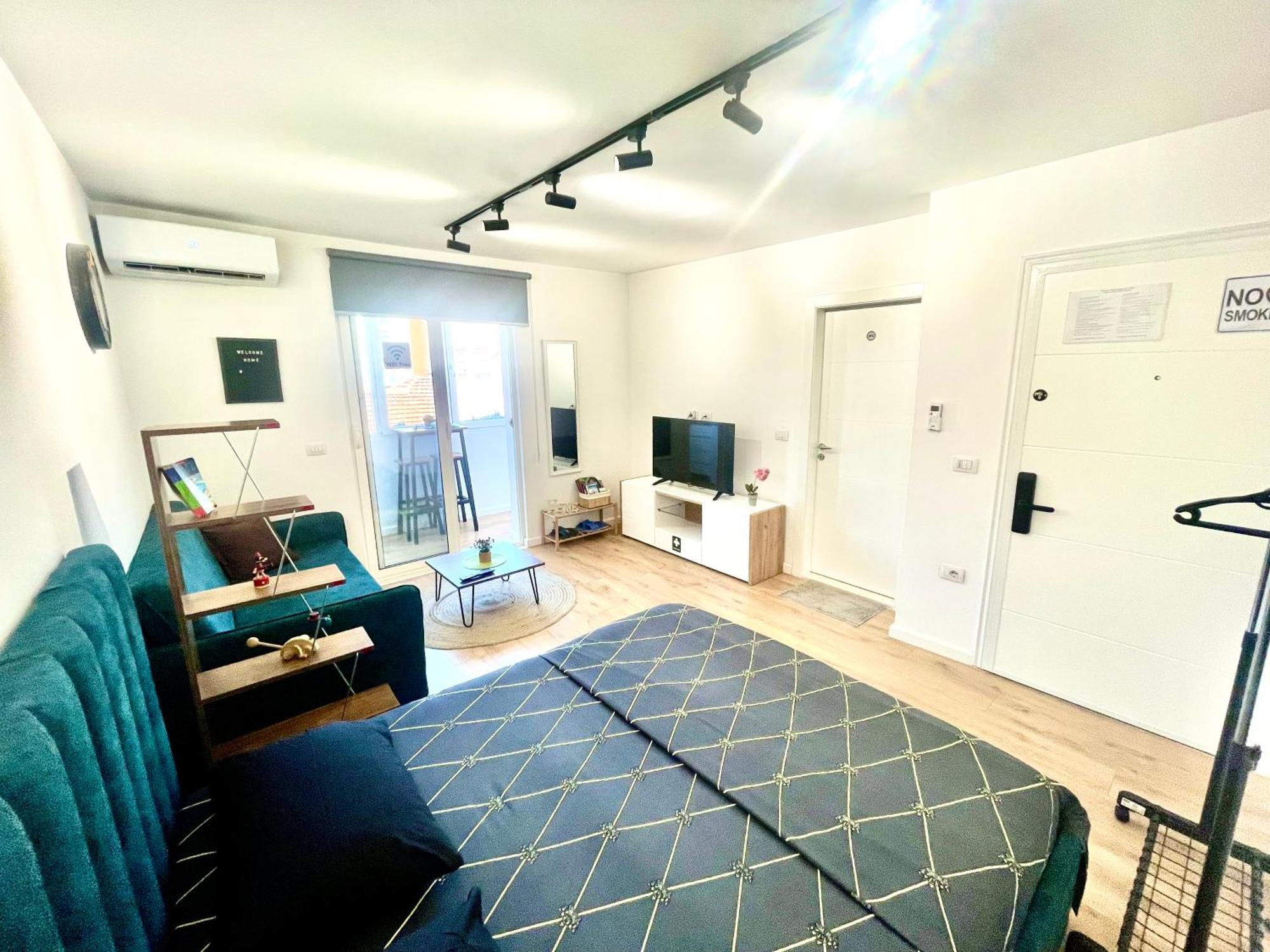 Central Studio Apartment 1, 地拉那 外观 照片